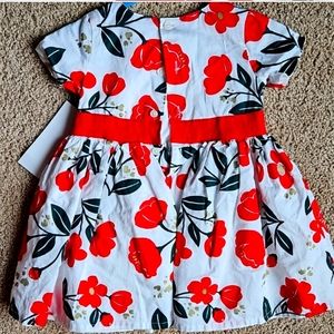 Carters size 12 months flowered dress
